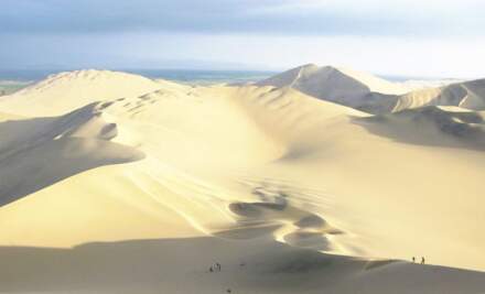 La duna de Cerro Blanco, Perú